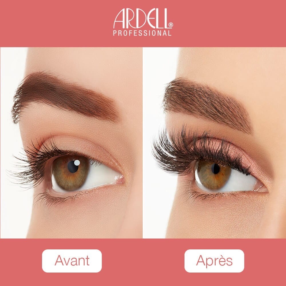 Ardell Faux-cils magnétiques simple frange Faux Mink 3D n° 858