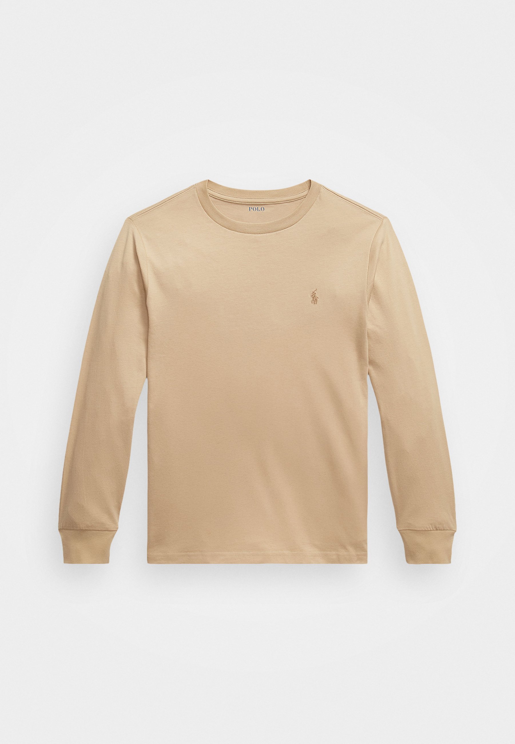 T-shirt a maniche lunghe in jersey di cotone Polo Ralph Lauren - Top a maniche lunghe - kaki vintage