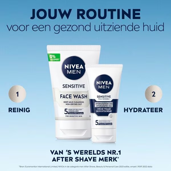 NIVEA Men Sensitive gel za pranje lica 100ml