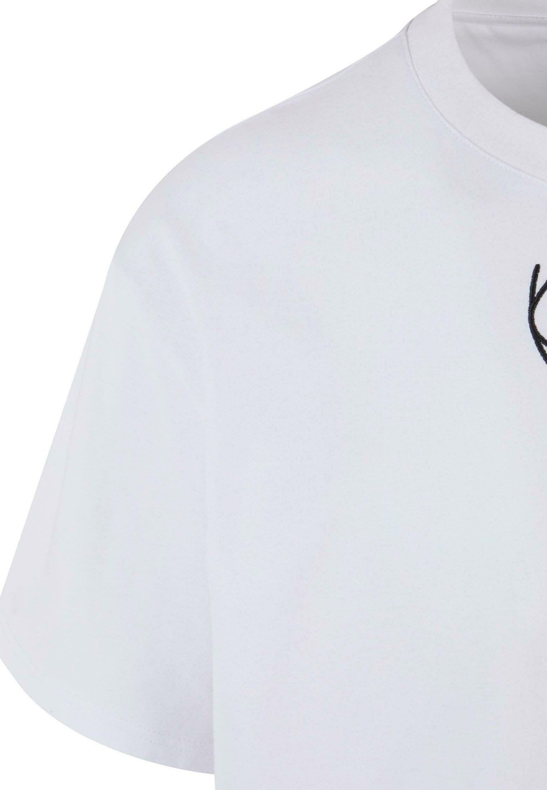 Lot de 2 t-shirts basiques Karl Kani (petit modèle) - Noir et blanc