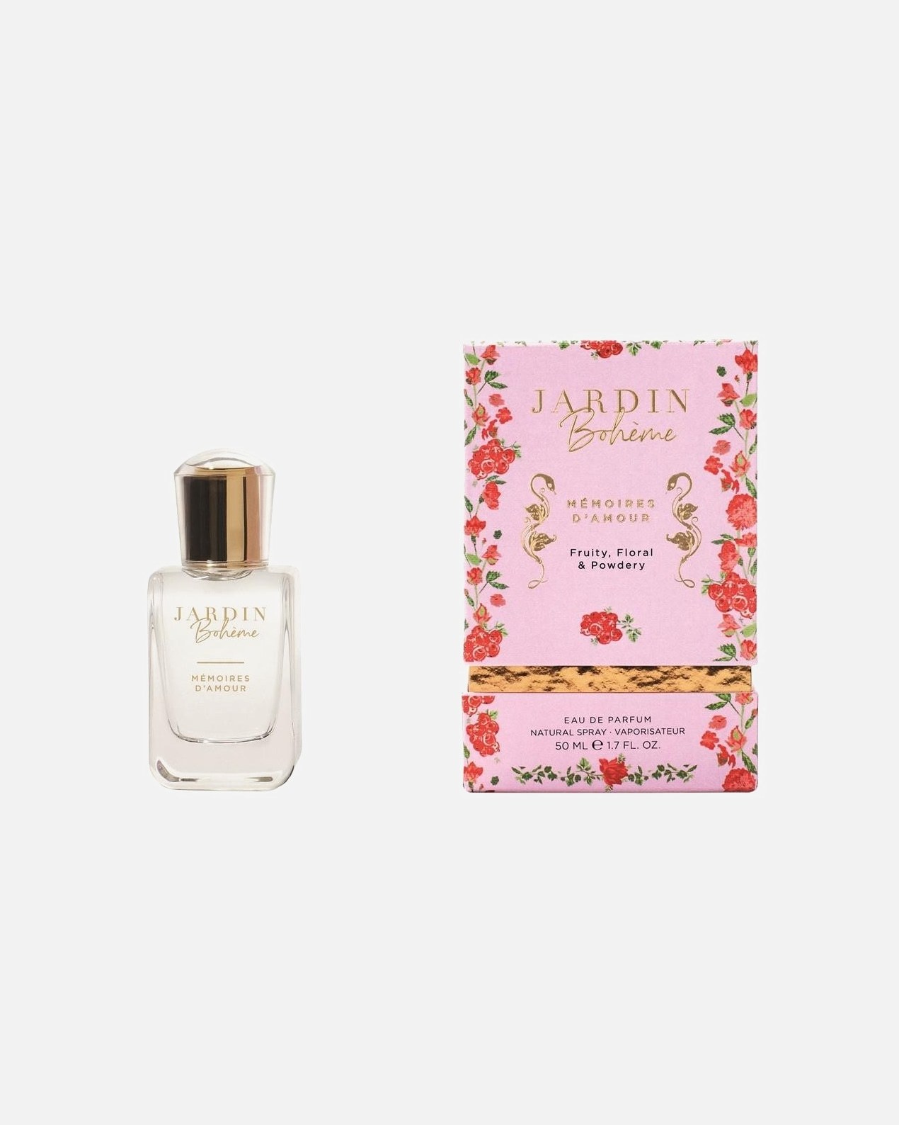 Parfumūdens Jardin Bohème smalkas smaržas Mémoires d'Amour parfimērijas ūdens - 50 ml