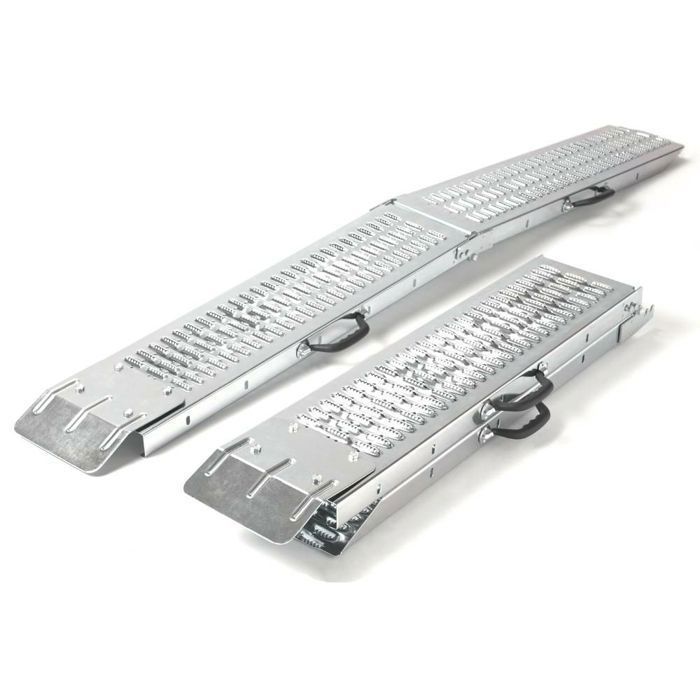Opklapbare stalen laadklep - Set van 2