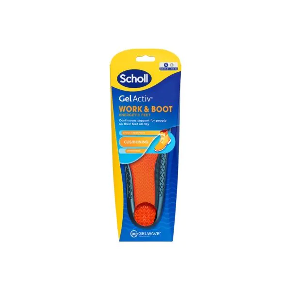 Scholl Gelactiv, Wkładki do pracy, Rozmiar S (35,5-40,5)