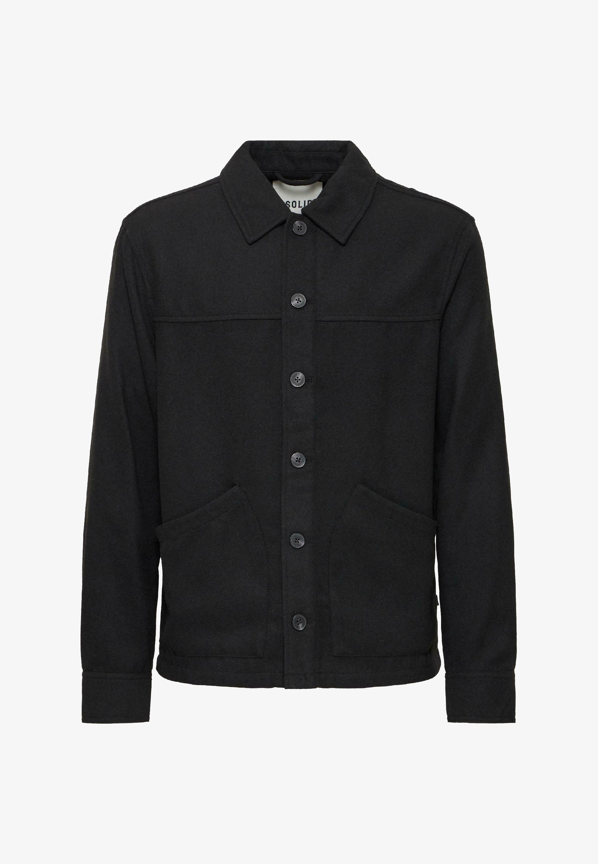 Solid SDSONNY - Zomerjas - echt zwart