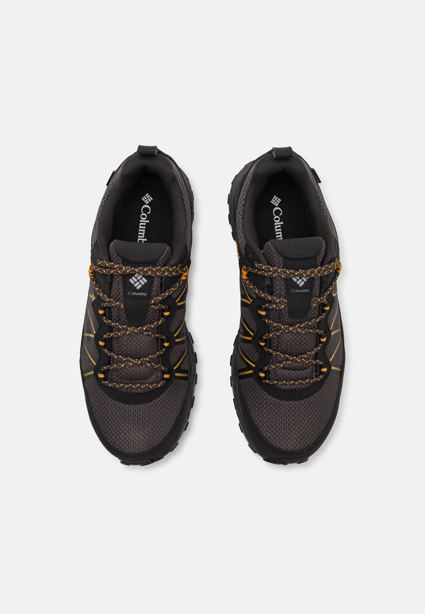 Columbia PEAKFREAK RUSH - Wandelschoenen - zwart/rauwe honing