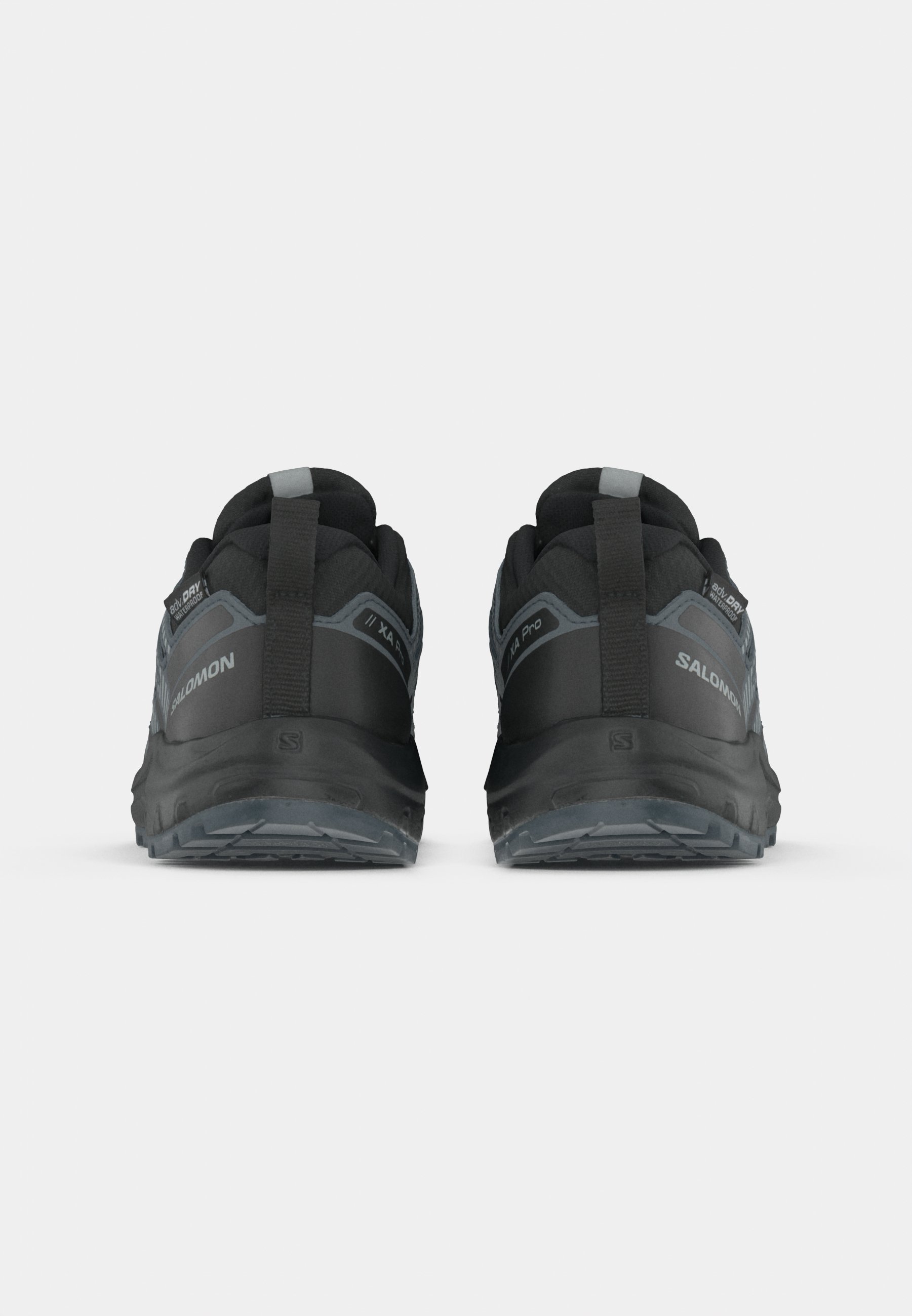 Salomon XA PRO V8 WATERPROOF UNISEX - Wandelschoenen - zwart/turbulence/quarry