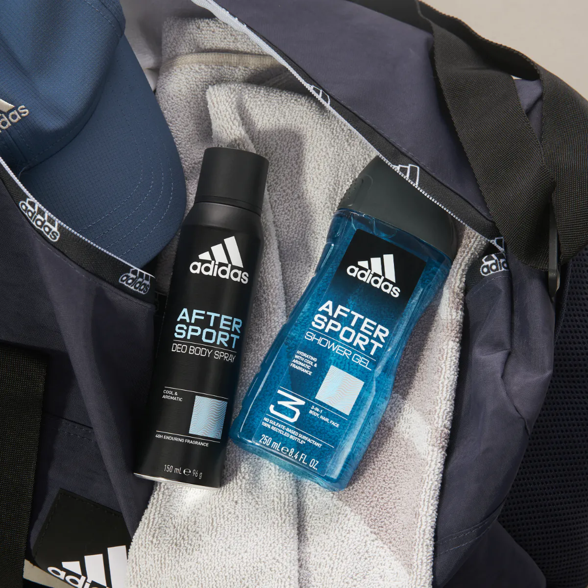 Adidas After Sport Żel pod prysznic dla mężczyzn, 400 ml