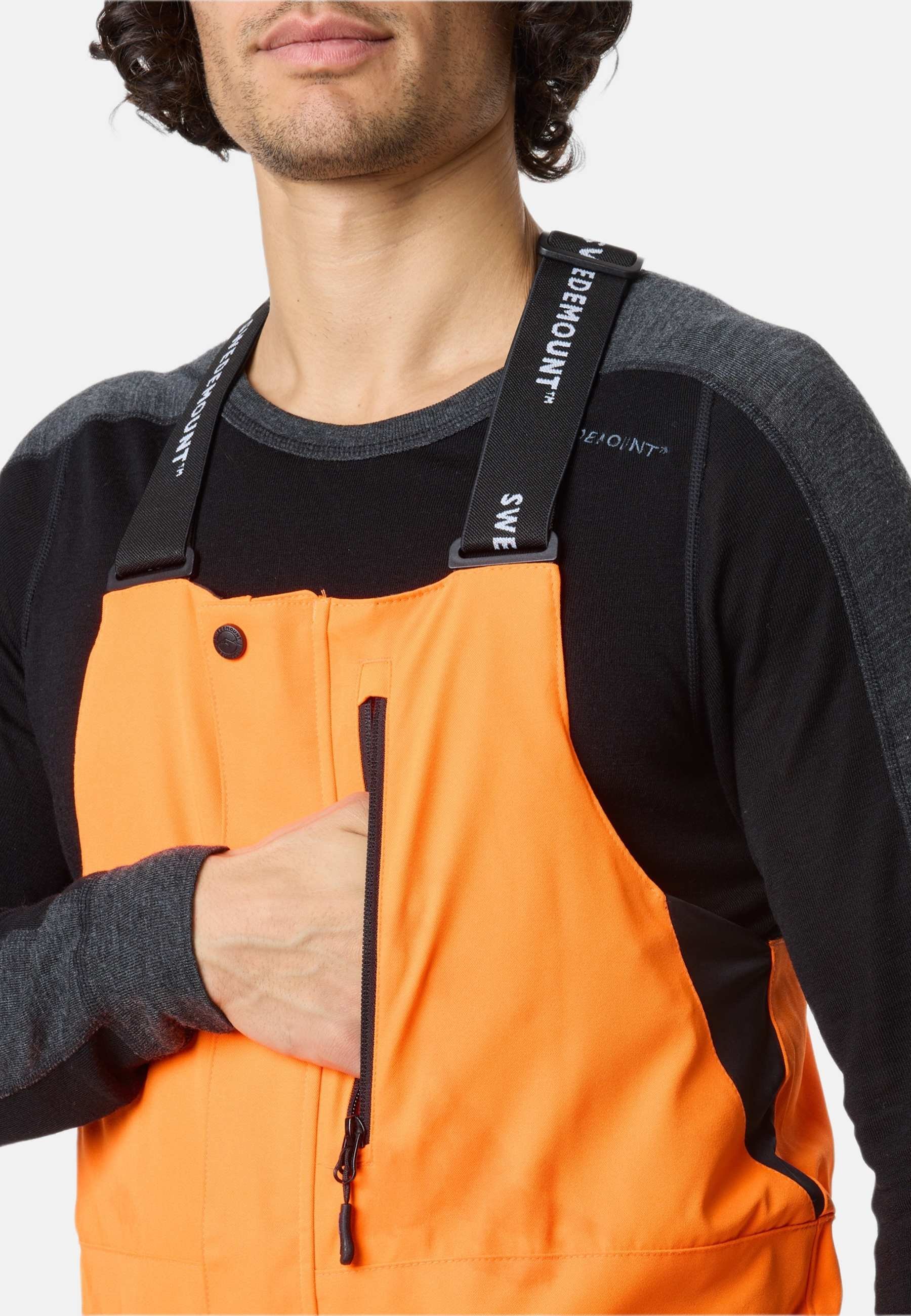 Swedemount ST. ANTON - Pantaloni da snowboard - arancioni