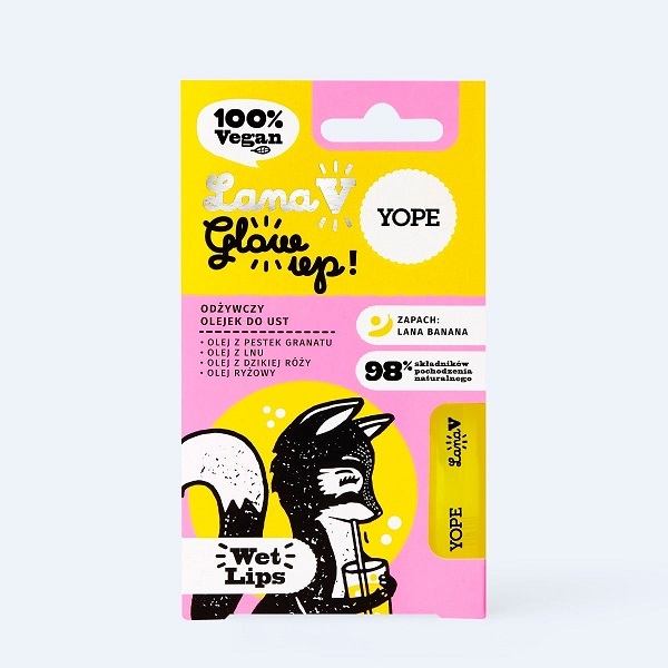 Yope GLOW UP! Ravitseva huuliöljy 10ml