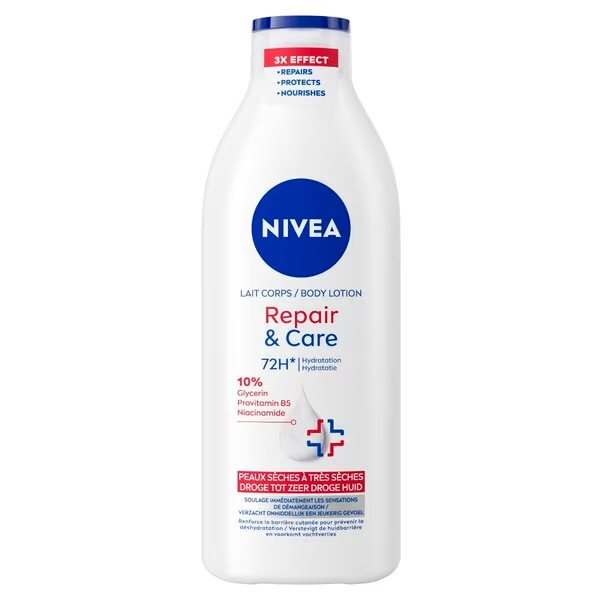 NIVEA Repair & Care losion za tijelo<br>400 ml - Suha do vrlo suha koža