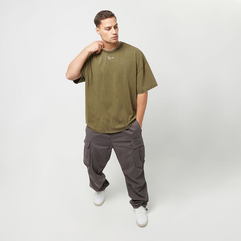 T-shirt Small Signature Heavy Jersey Washed Boxy