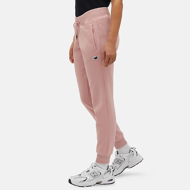 Calças femininas NB com logo pequeno - ROSA LUA