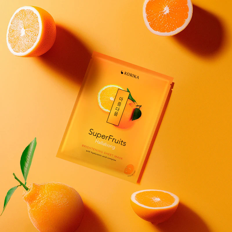 KORIKA SuperFruits Hallabong - Rozjasňujúca listová maska