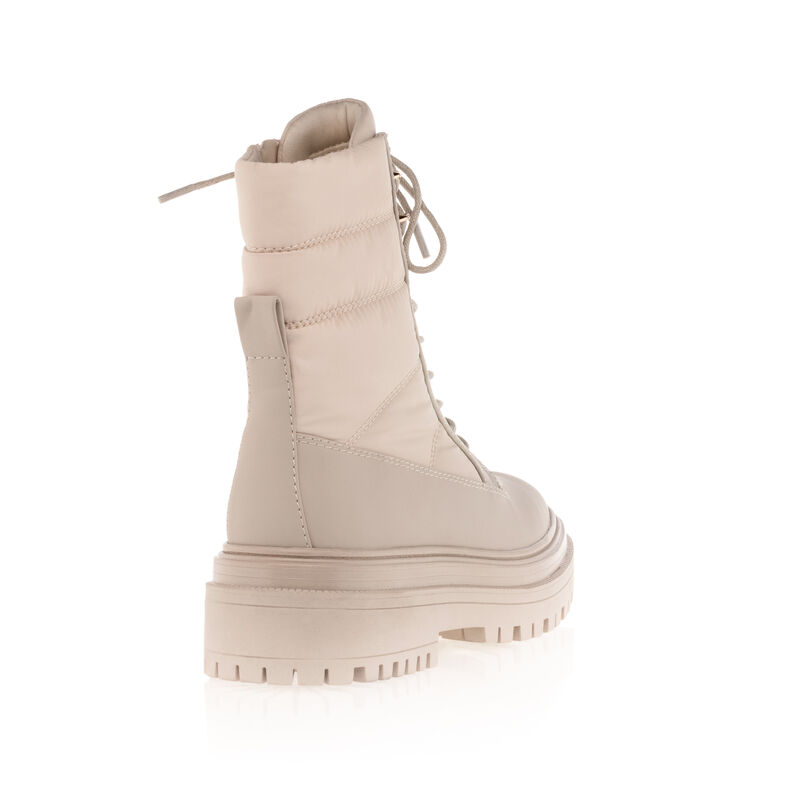 Beige dameslaarzen / enkellaarzen