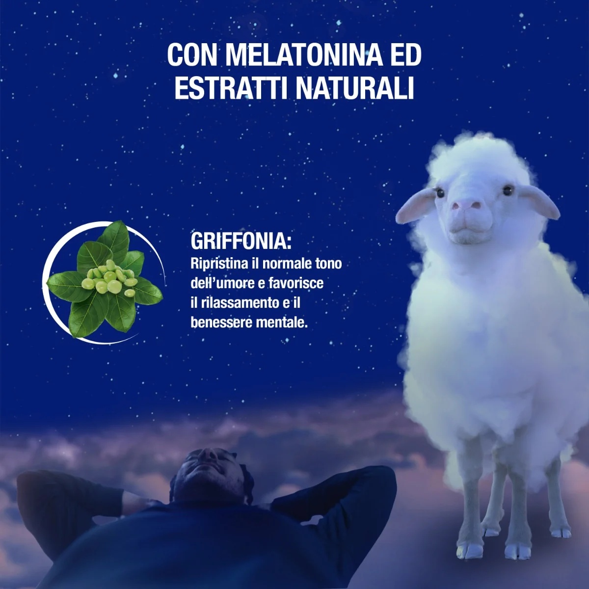 NOVENIGHT Novanight 20 sachês Triplo efeito Suplemento alimentar para dormir