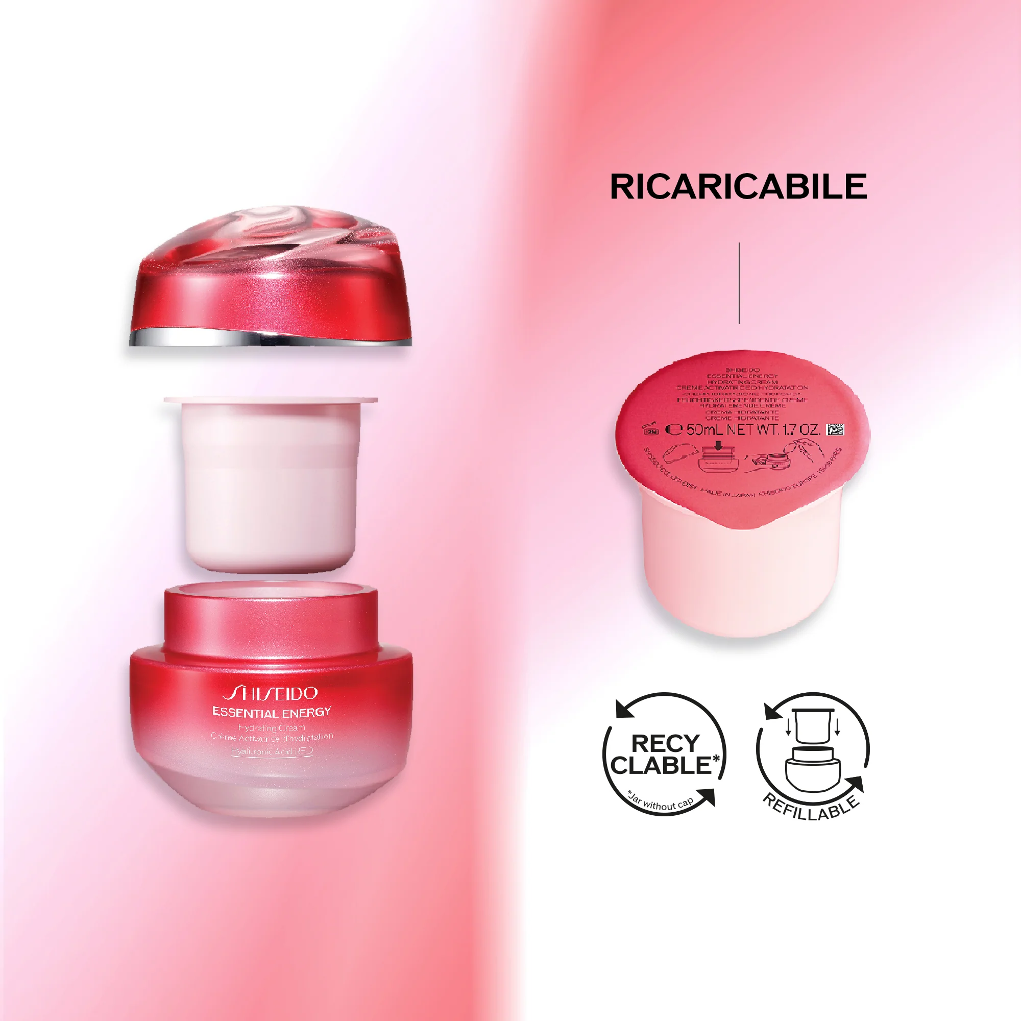 Essential Energy Hydrating Cream - Tratt.viso 24 ore idratante