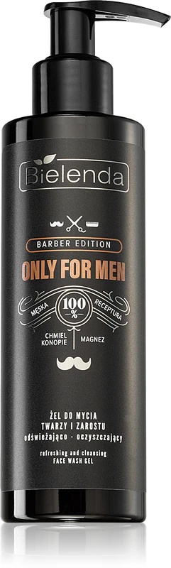„Bielenda Only For Men Barber Edition“ veido ir barzdos prausimosi gelis
