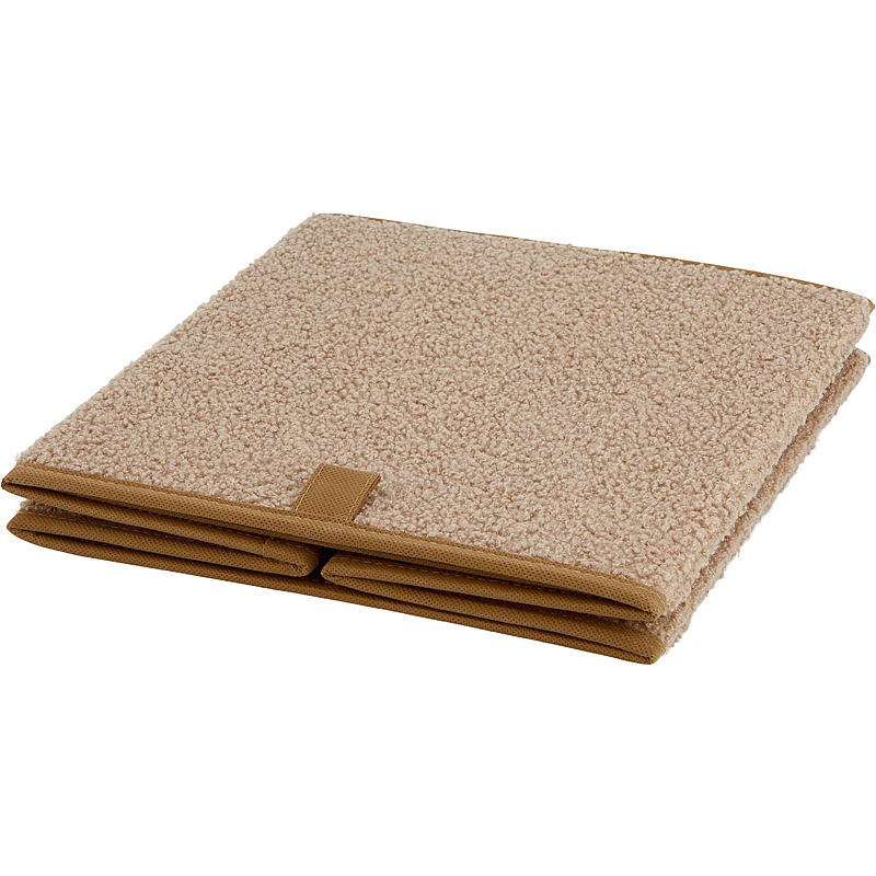 Scatola pieghevole per la casa, confezione da 2 pezzi, 27x27 cm, beige, orsacchiotto