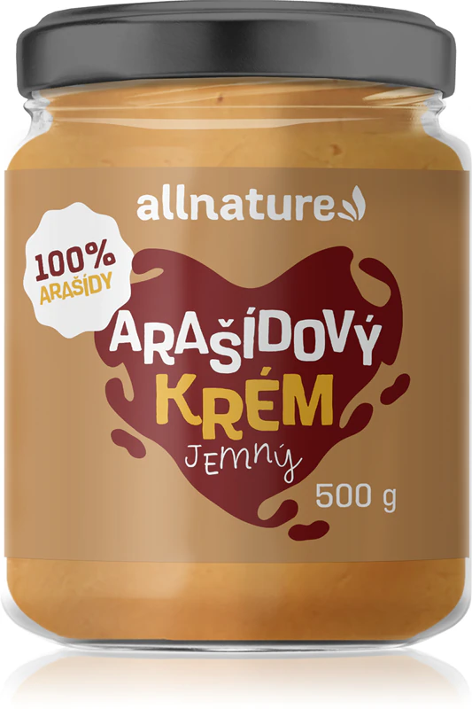 Creme de amendoim Allnature 100% creme de amendoim suave