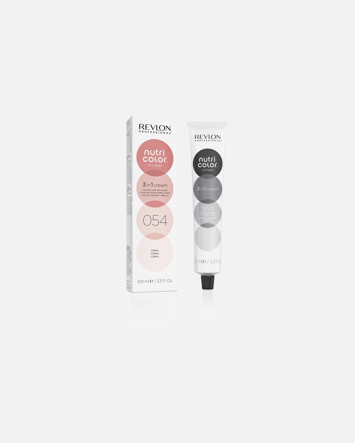 Revlon Professional Hair Balm Nutri Color Filters 3-u-1 krema br. 054 - koraljna - 100 ml