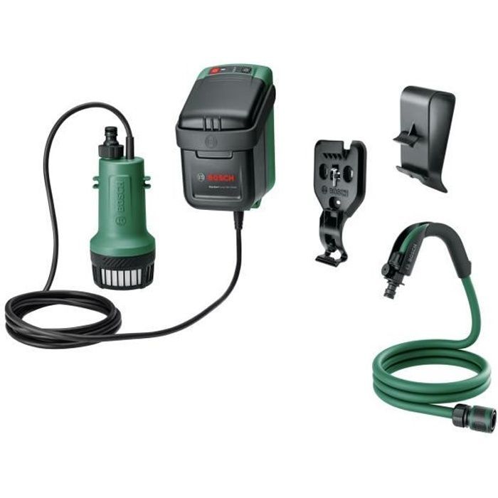 Pompa dell'acqua senza fili - Bosch - 06008C4203 - 18V-2000 - Pompa da giardino - senza batteria
