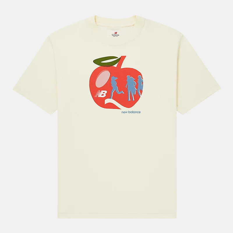 Męska koszulka z nadrukiem Apple Made in USA – DAWN GLOW