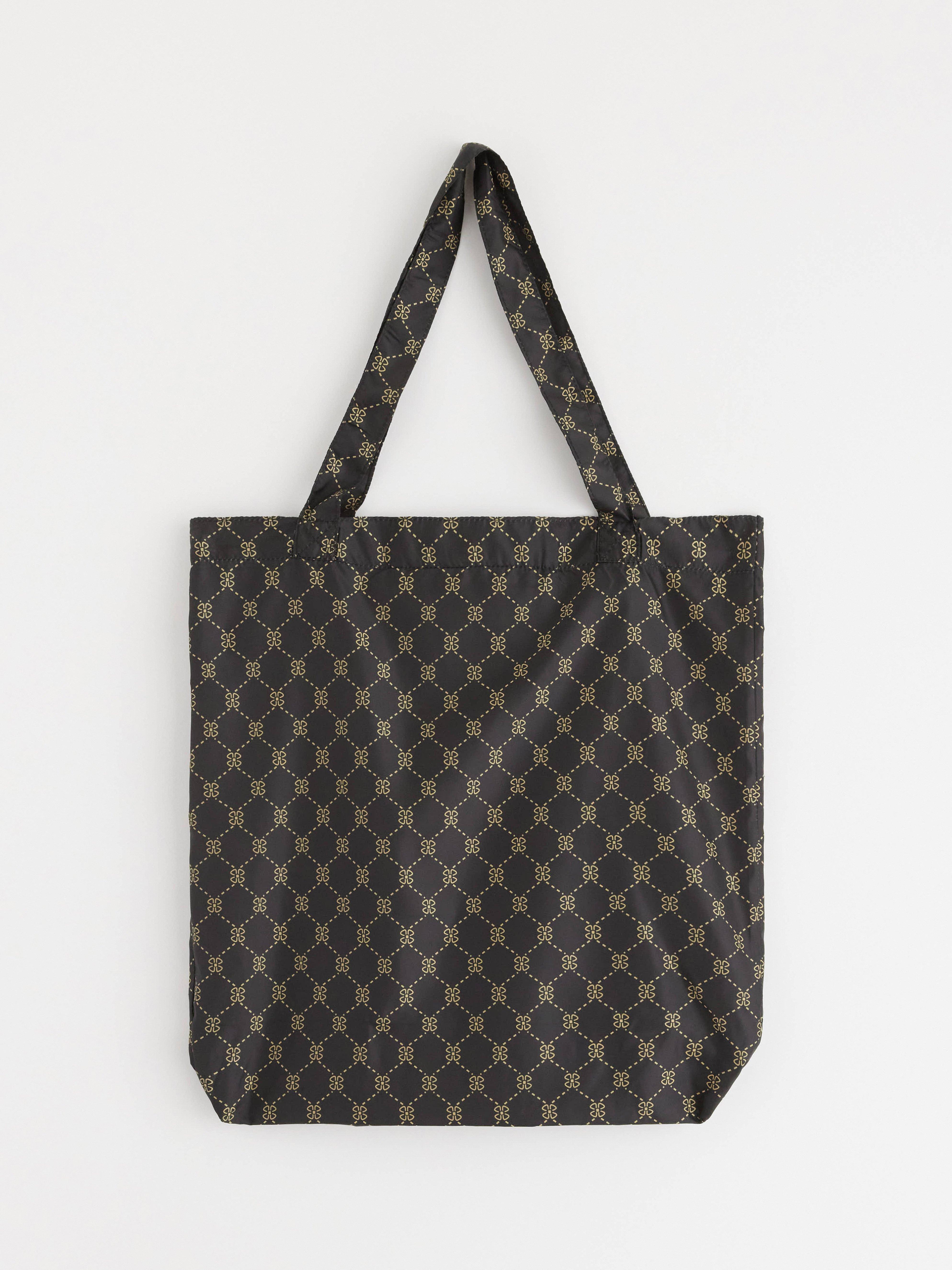 Sac cabas pliable noir
