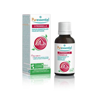 Puressentiel Citronnelle eteeriset öljyt levittävälle Citronella Oil 30 ml
