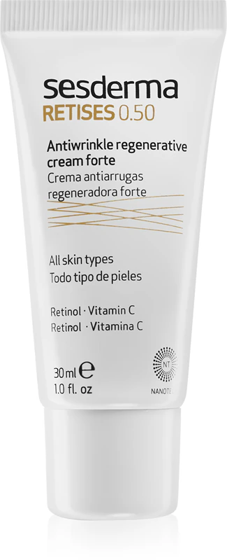 Sesderma Retises Intenzívne regeneračný krém s retinolom a vitamínom C