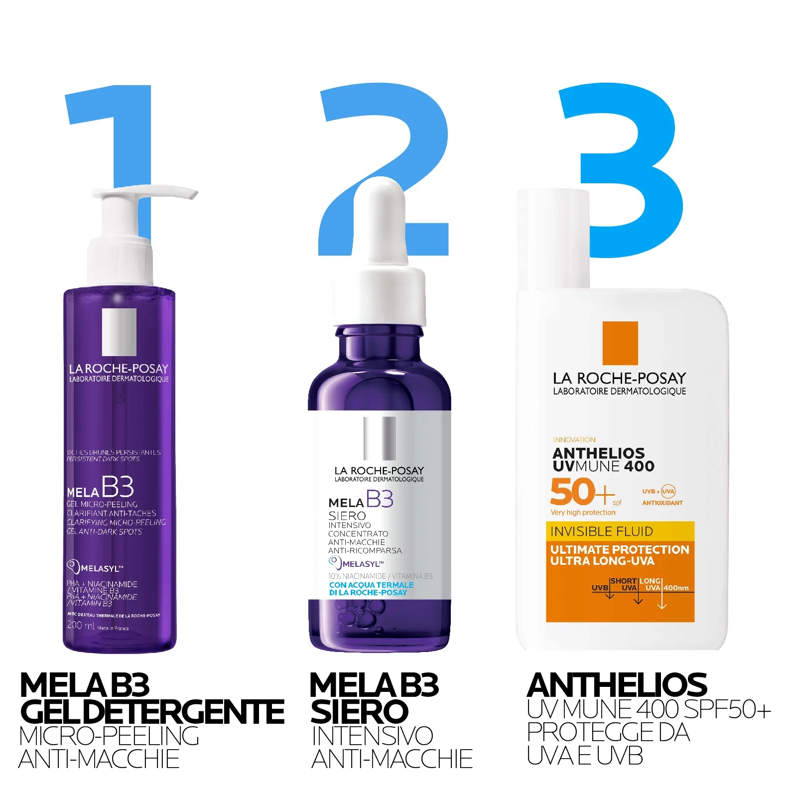 LA ROCHE POSAY Gel limpiador La Roche Posay Apple B3 200 ml microexfoliante contra imperfecciones