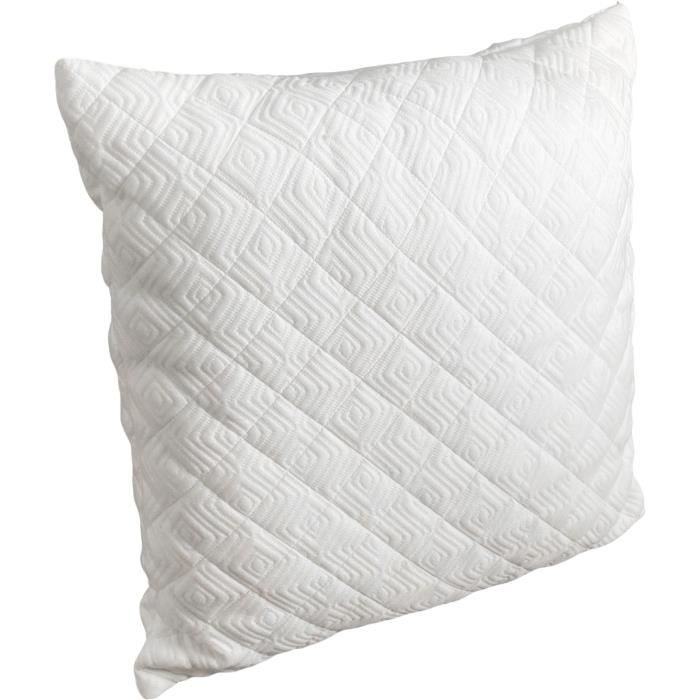 Almohada acolchada DODO - 60x60 cm - Soporte firme - Funda extraíble