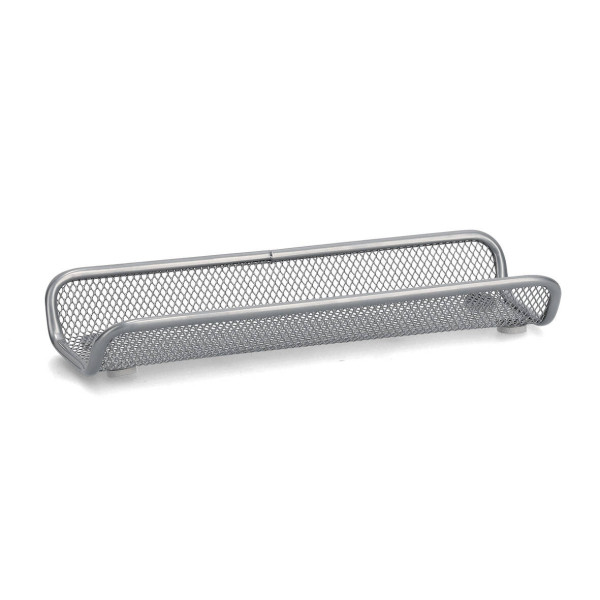 Organizer na przybory z metalowej siatki, 25 x 9 cm