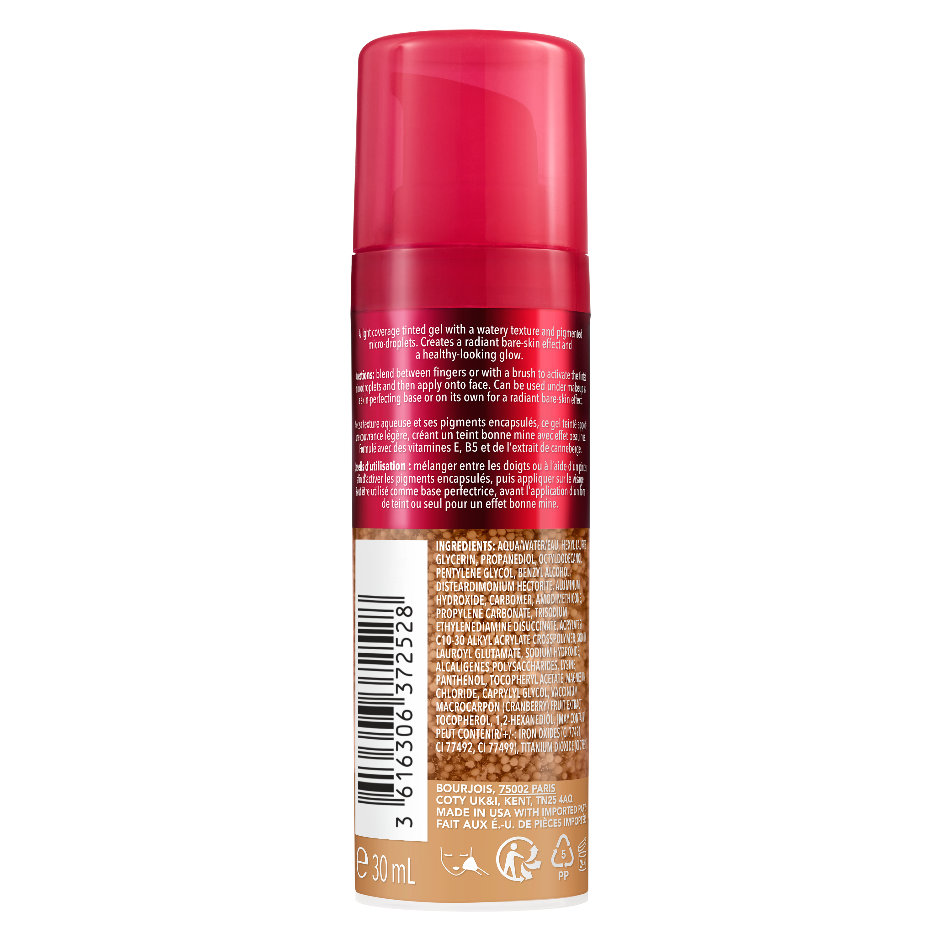 „Healthy Mix Glow Tint Essence“ makiažo pagrindas Makiažo pagrindai