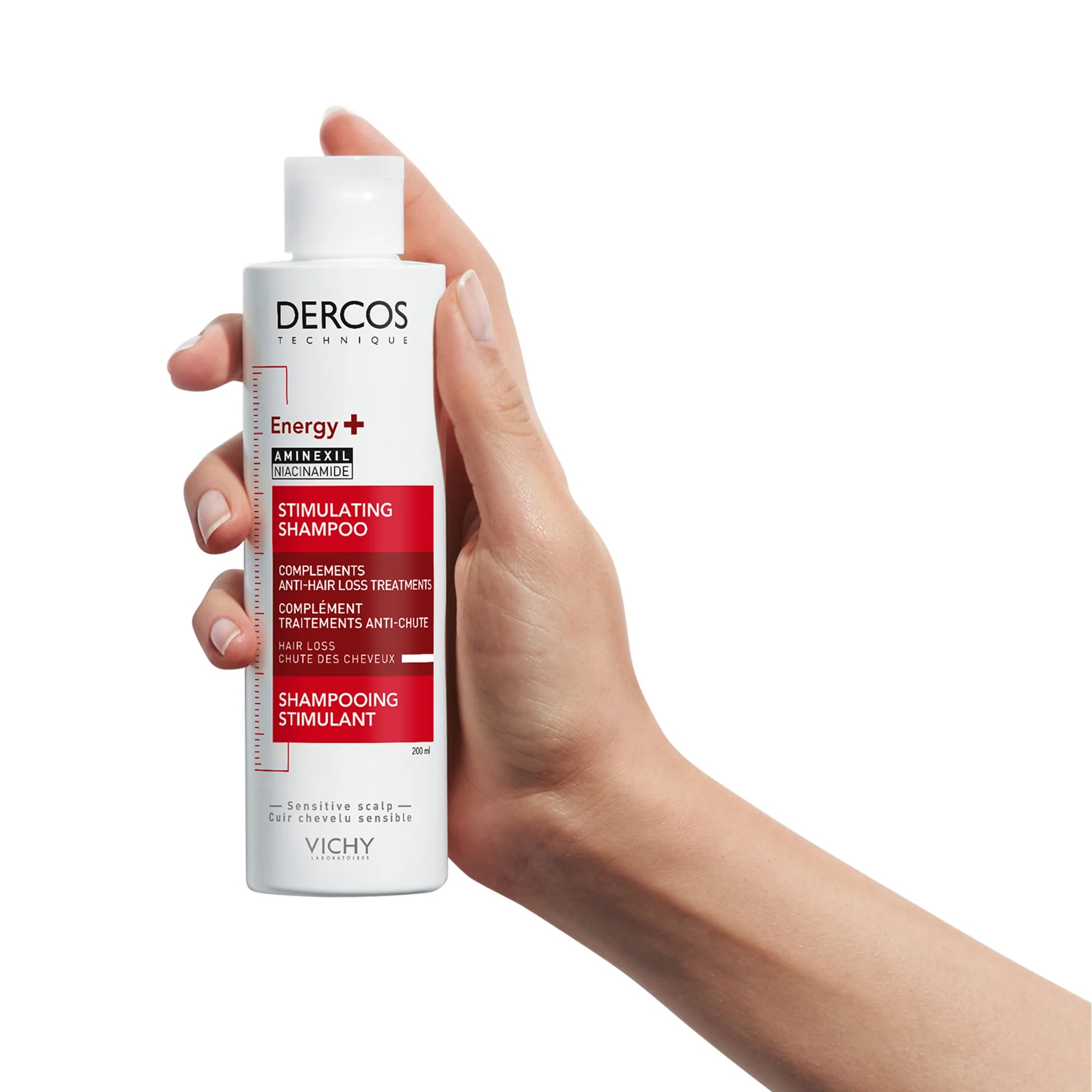 VICHY Shampoing énergisant Vichy Dercos 200 ml Effet revitalisant pour cheveux cassants
