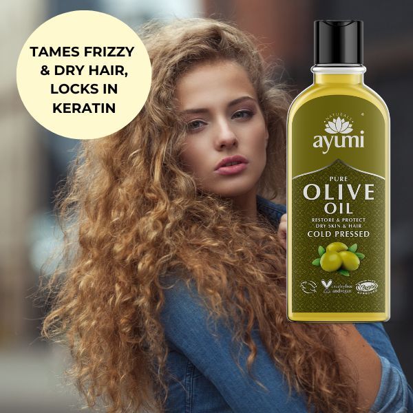 Olio d'oliva puro Ayumi Naturals 150 ml
