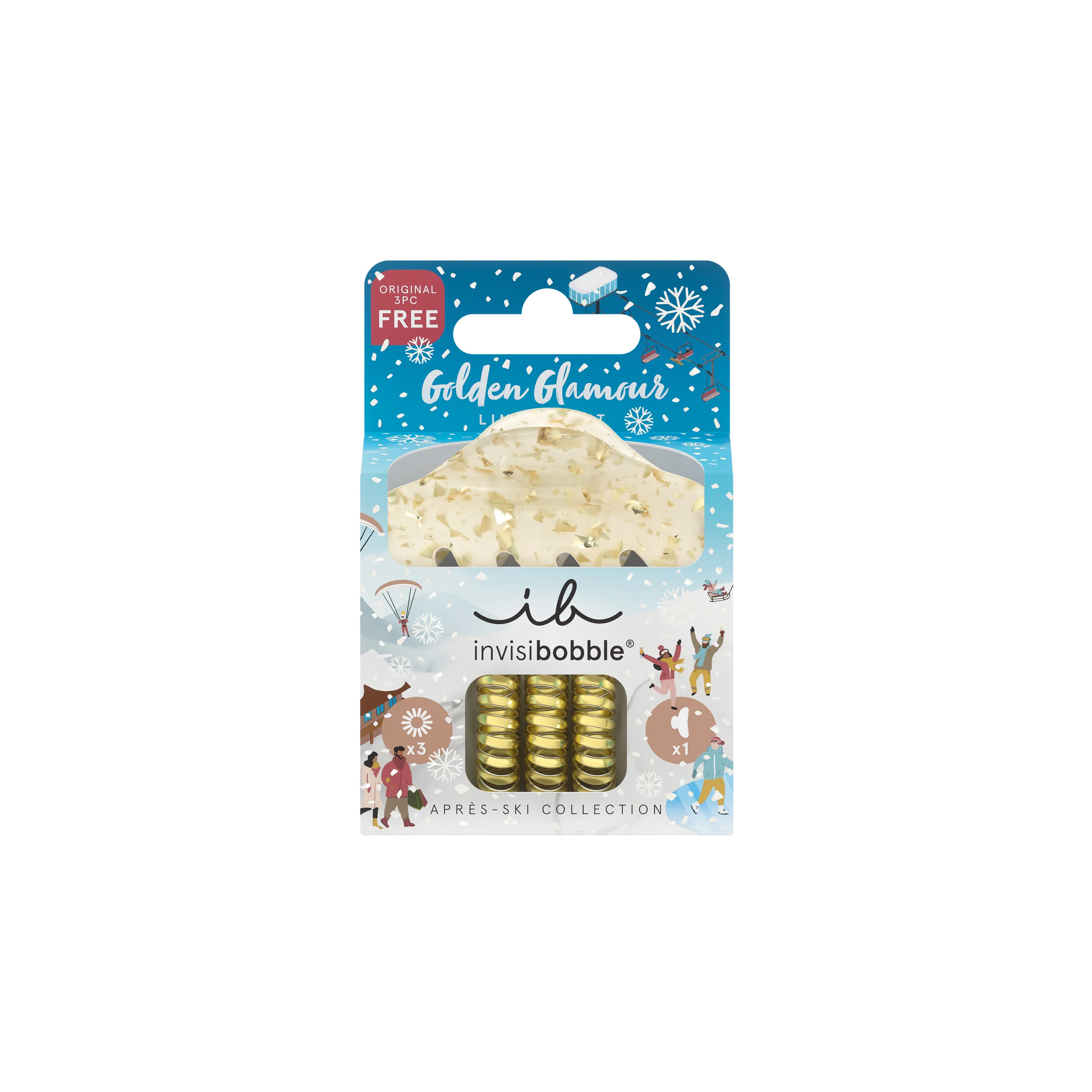 Accessori Set Après-Ski 24K Gold - Fermagli ed Elastici, Forcine e Mollette