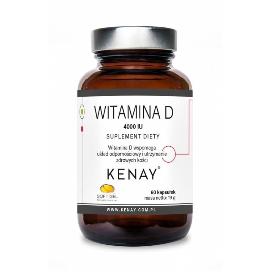 Vitamina D3 Kenay 4000 UI