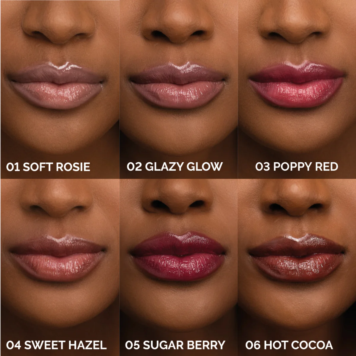 Labbra CLICK'N KISS - Rossetto brillante