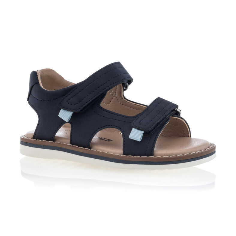 Blauwe jongenssandalen / open teenschoenen