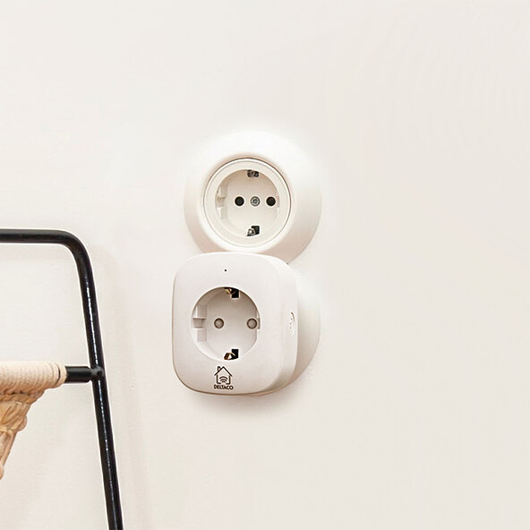 Steckdosen-Schalter mit Energy-Monitoring, Tuya