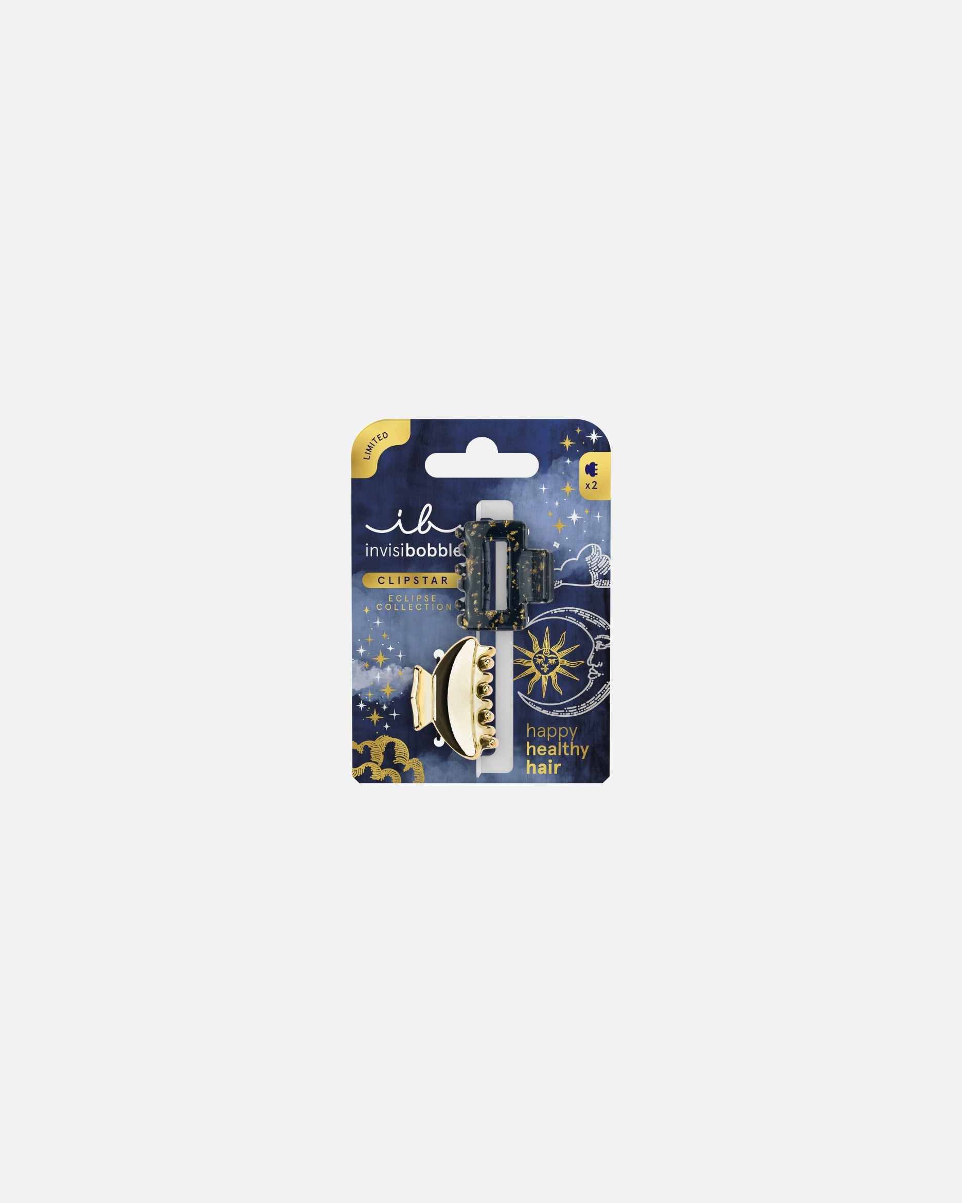 Невидљива шнала за косу Clipstar Eclipse Lunar Glam - 1 комад