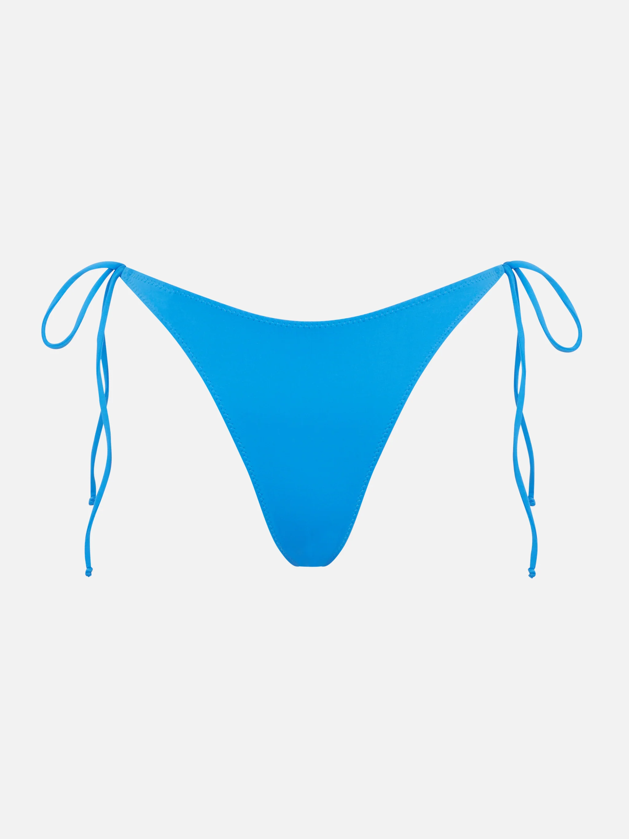 Braguitas de baño azules para mujer