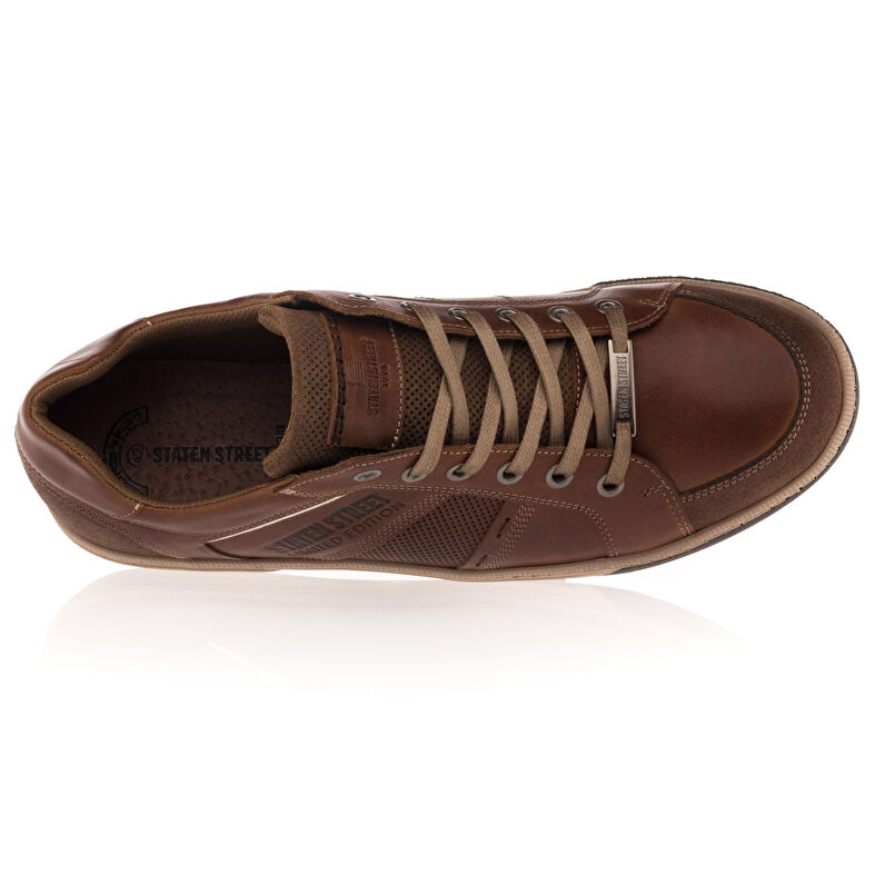 Zapatillas deportivas para hombre color marrón