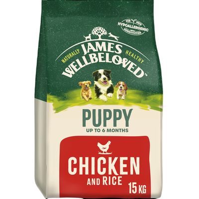 James Wellbeloved Puppy – Hühnchen & Reis