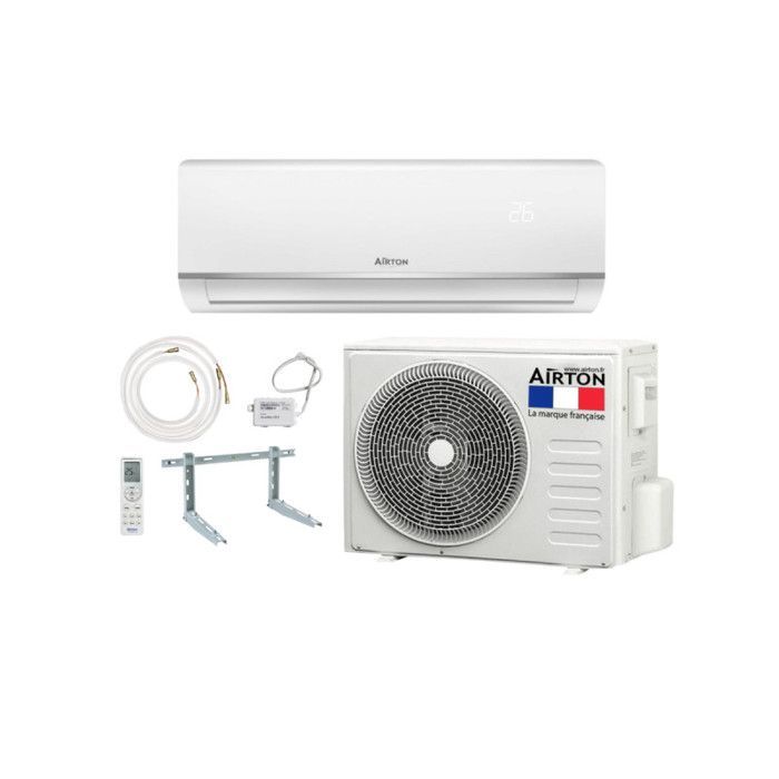 AIRTON Reversible Air Conditioner Pack - Self-Installation - 5270W - Readyclim 6M - WIFI - Wall Mount