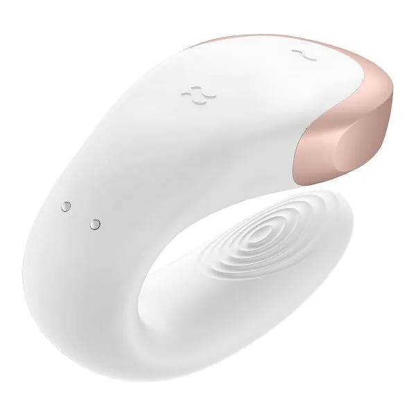Satisfyer Masażer Double Love Connect App White