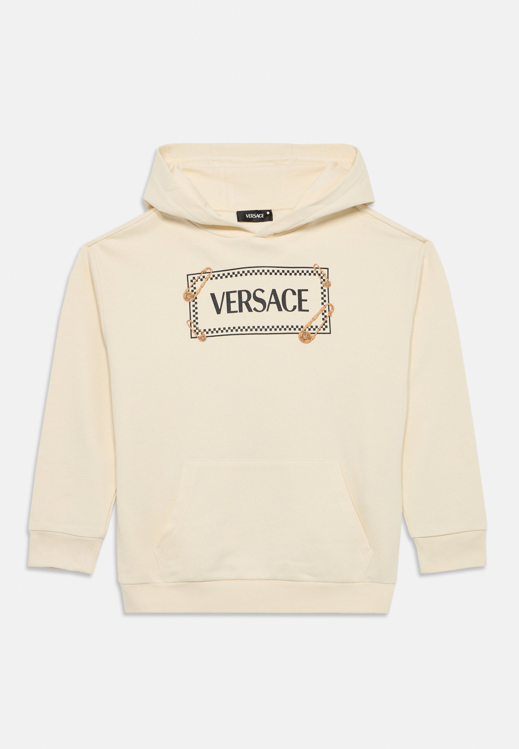 Versace VINTAGE LOGO SPELDJE KINDEREN PRINT UNISEX - Sweatshirt - ivoor/zwart/goud
