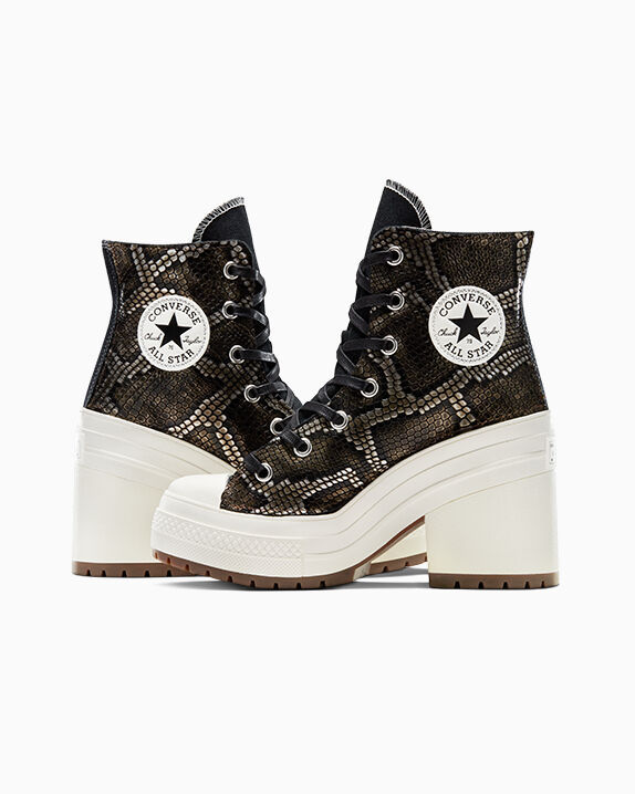 Chuck 70 De Luxe Heel Snakeskin