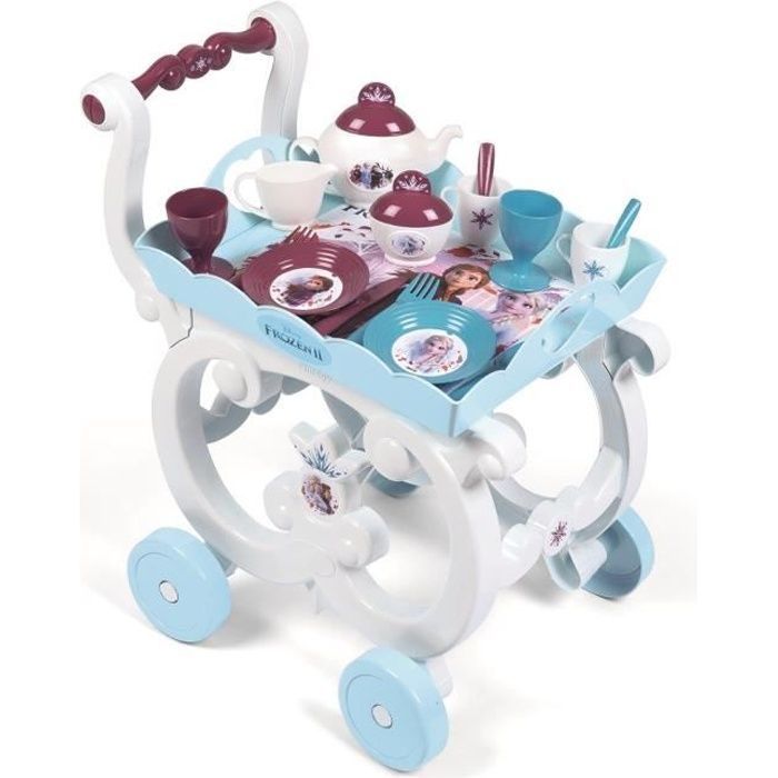 Carrito de servicio SMOBY Frozen 2 XL con 17 accesorios