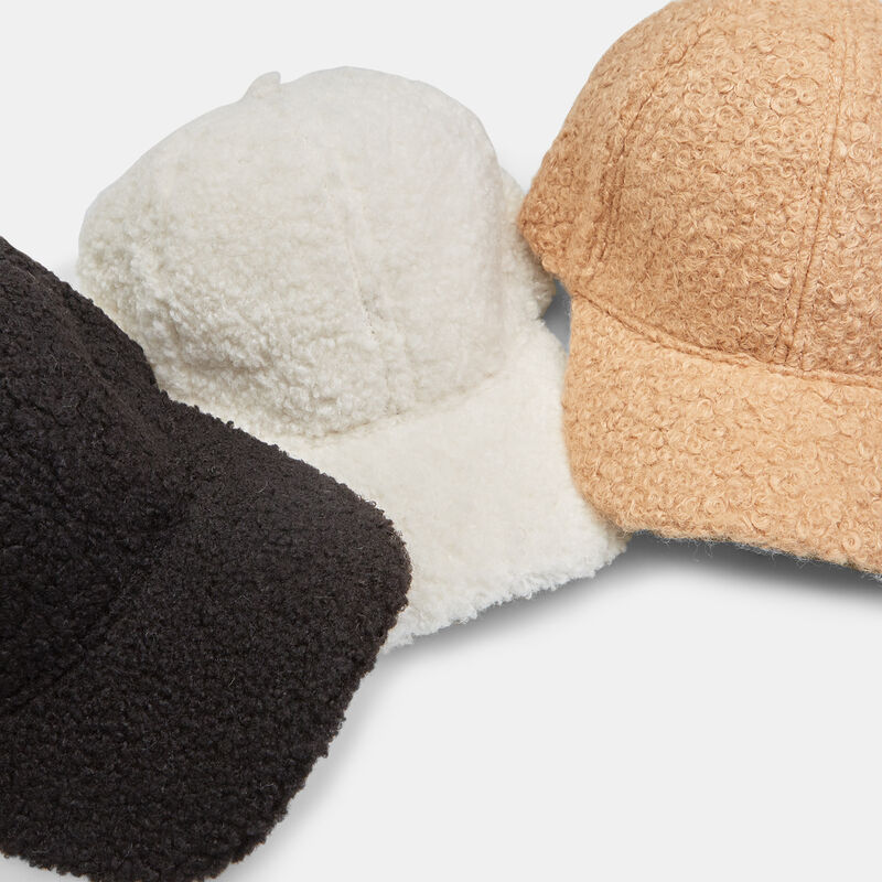 Cappello unisex con frontino i teddy